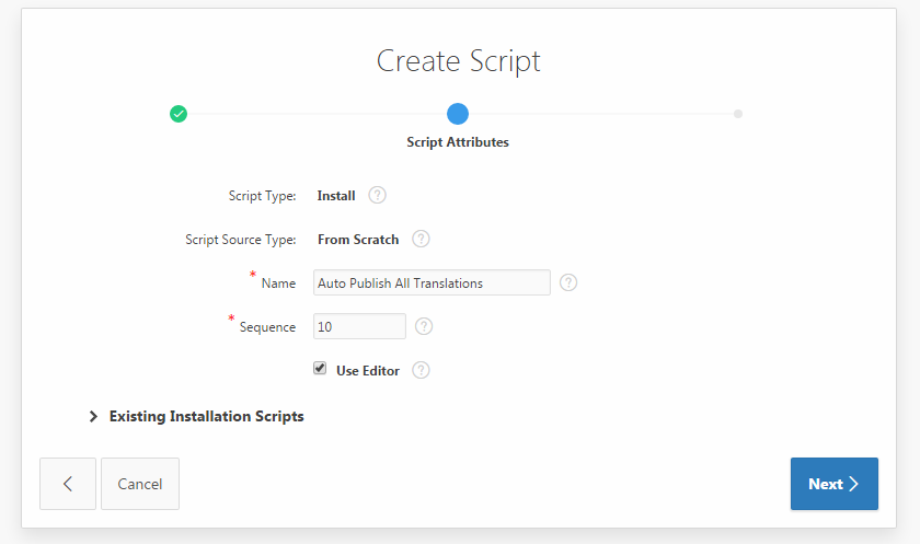 Create Installation Script 3